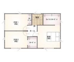 ２階間取り図