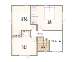 ２階間取り図