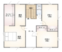 ２階間取り図